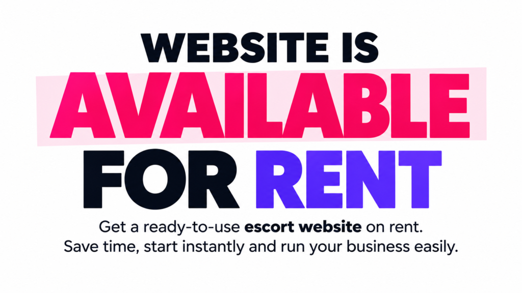 escort website for rent